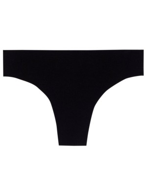 CALCINHA PRETA TANGA BAIXA SEM COST ADULTO P UN. CIA DA MEIA