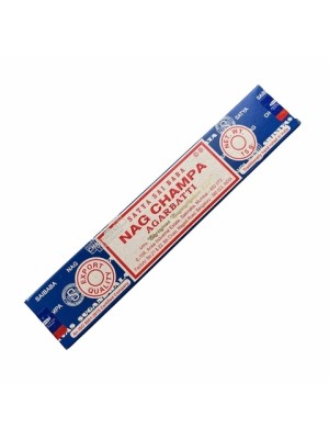 INCENSO NAG CHAMPA SILVER-MINI C/ 7,5 GRAMAS UN. GUDA INCENSOS