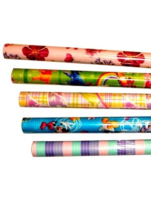 ROLO PAPEL DE PRESENTE 2 FOLHAS ADULTO 50X60CM UN.