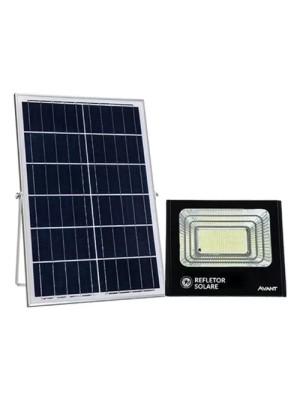 REFLETOR LED SOLARE COM SENSOR DE PRESENÇA 100W 6500K UN. AVANT