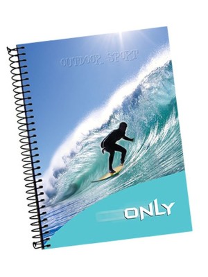 CADERNO UNIVERSITARIO 400FLS CD ONLY UN.