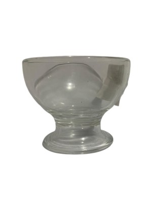 TACA PARA SOBREMESA DE VIDRO 9,5X7,7CM UN. CASCAVEL