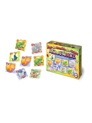 Jogo Da Memória Dos Bichos Alfabeto De A - Z Animais