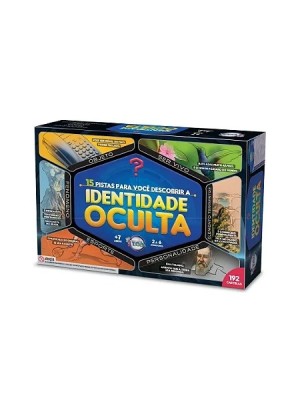 Jogo de Tabuleiro Identidade Oculta Jogo de Raciocinio e Concentracao