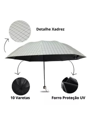 SOMBRINHA PB XADREZ UN. GM GOLD