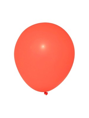 BALAO 9 LARANJA NEON C/25PCS UN. BALOES JOY