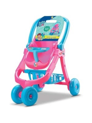 Carrinho P/ Bonecas 3 Em 1 Bebê Conforto + Cadeira
