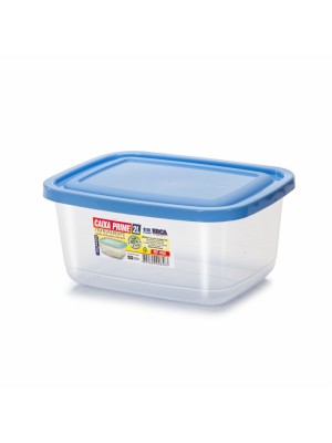 Pote De Plástico Transparente Com Tampa - 2L