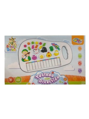 TECLADO BABY FAZENDINHA UN. WELLMIX