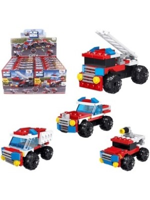 VEICULO CONSTRUCAO DE MONTAR PLAY BOX CITY SORTIDO UN. WELLMIX