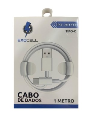 CABO DE DADOS USB TIPO-C 1M UN. JMD IMPORTS