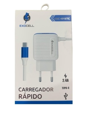 CARREGADOR DE CELULAR TIPO C 2.4A UN. JMD IMPORTS