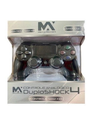 CONTROLE ANALOGICO VIDEOGAME SEM FIO BLUETOOTH C/ BATERIA RECARREGAVEL UN. JMD IMPORTS
