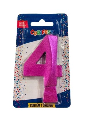 VELA CONCEPT METALLIC ROSA N 4 - (4622) UN. CURIFEST