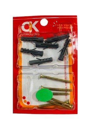 OK PARAFUSO 3.5X40MM E BUCHA 6MM UN.