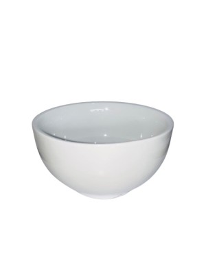 Cumbuca Capri Média 440ml Porcelana Branca Terramada Linha Capri