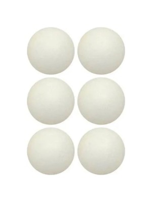 BOLAS DE PING PONG PACOTE C/6PCS BRANCA UN. BRINQUEDOS HORIZONTE