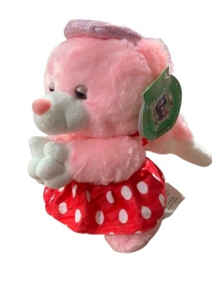 URSINHO DE PELUCIA REZANDO C/ENCHIMENTO 18X25X25CM UN. TUKA TOY