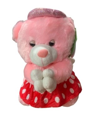 URSINHO DE PELUCIA REZANDO C/ENCHIMENTO 18X25X25CM UN. TUKA TOY