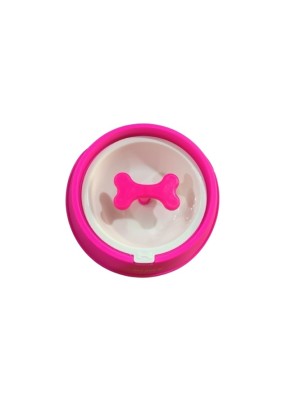 COMEDOURO PET LENTO OSSINHO COLOR UN. INGA