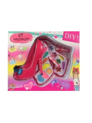 KIT MAQUIAGEM DIY DE PLASTICO P/ BONECAS UN. MOHNISH IMPORTS