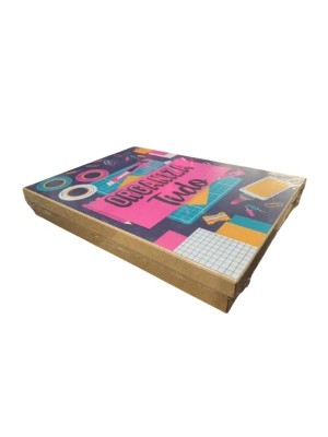 CAIXA ORGANIZA TUDO MDF UN. CONECTA BRASIL