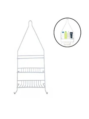 SUPORTE PARA SHAMPOO METAL 25X46CM UN. RIO TIJUCAS