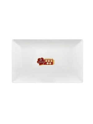 TIGELA DE MELAMINA M 39.5X24.5X3CM UN. BELLAGIO