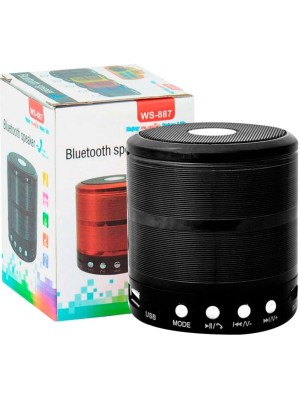 CAIXA DE SOM PORTATIL BLUETOOTH WS-887 MFP.X