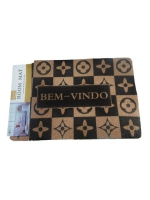 TAPETE BEM-VINDO MODERNO 40X60CM UN. GM GOLD