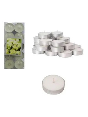 VELA FLUTUANTE BRANCA COM 10PCS UN. RIO TIJUCAS