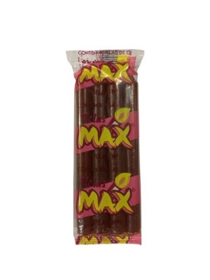 VELA N 1 MARROM 8PCS 12G UN. VELAS MAX
