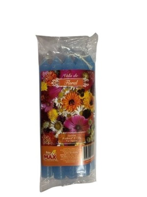 VELA PERFUMADA N 4 FLORAL 8PCS 18G UN. VELAS MAX