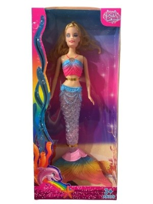 BONECA BARLINA SEREIA COM LUZ E SOM UN. HL IMPORT