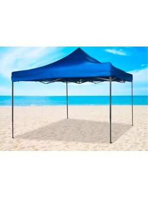 TENDA DE FIBRA 3X3M SINTETICA DOBRAVEL PARA CAMPO/PRAIA COM ARMACAO DE FERRO UN. TOP IMPORTADORA