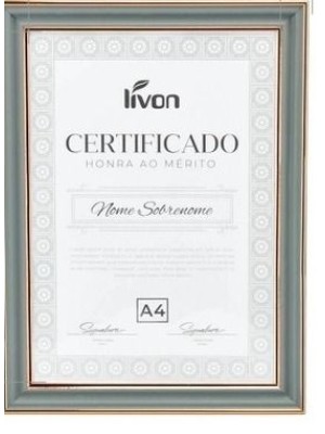 PORTA RETRATO A4 21X29.7CM UN. MADO CONS