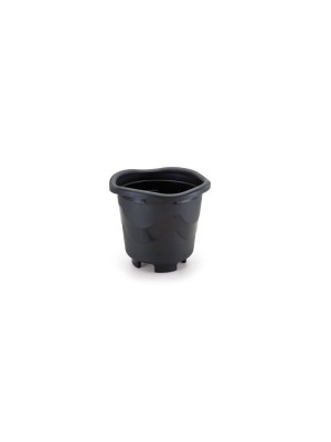 VASO REDONDO MINI PRETO UN. INJEPLASTEC
