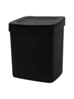 LIXEIRA FULL 2,5L PRETO 15X12X20CM UN. UTILITY