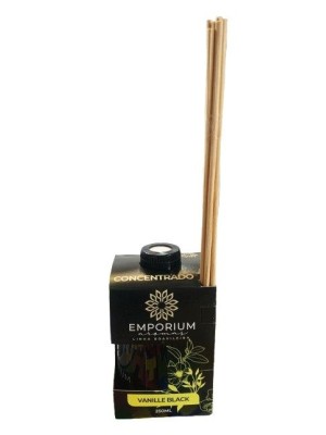 AROMATIZANTE DE AMBIENTE VANILLE BLACK EMPORIUM AROMAS 250ML UN.