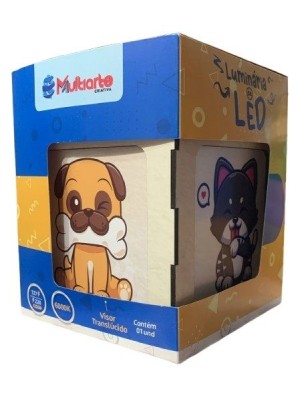 LUMINARIA DE LED CACHORRINHO MDF UN.