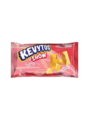 SALGADINHO DE TRIGO SABOR PRESUNTO 38G UN. KEVYTOS