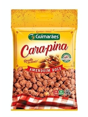 AMENDOIM CARAPINA 100G UN. GUIMARAES