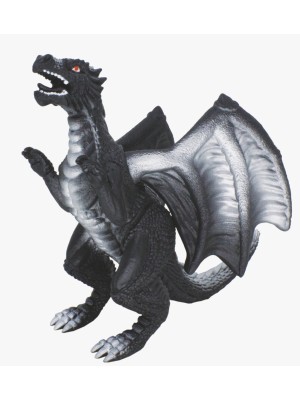 DRAGAO PRETO ERA DOS DRAGOES 42X12X29CM UN. MISTER BRINQUE