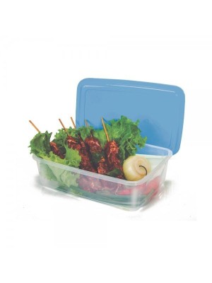 POTE RETANGULAR AVULSO 2,8LTS TRANSP.