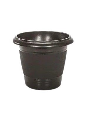VASO REDONDO PRETO 700ML