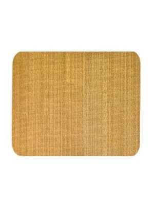 TAPETE TECIL FOSCO 50X60CM COM BASE ANTIDERRAPANTE MARROM UN.