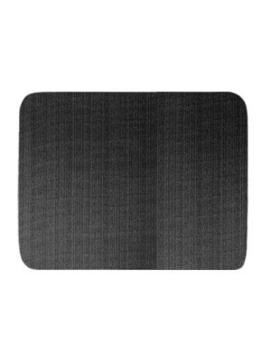 TAPETE TECIL FOSCO 50X60CM BASE ANTIDERRAPANTE CINZA UN.