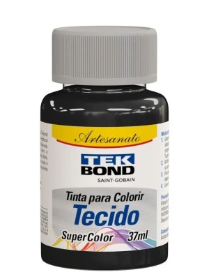TINTA PARA TECIDO PRETO 37 ML