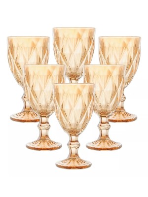 TACA VIDRO AMBER MILBALI 330ML