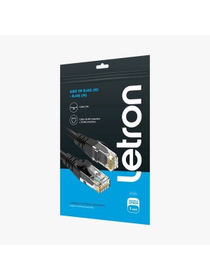 CABO 5M RJ45 (M)-RJ45(M) REDE LAN UN. 